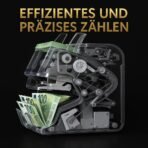 BEITZ BS-950A | NEUHEIT 2025 | Geldzählmaschine mit 2-Taschen-System | EZB-getestet | Wertzähler & Falschgeldprüfer (9-fach) | Banknotenzähler mit 2CIS-Technologie | Touch-Display | Updatefähig