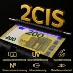 BEITZ BS-950A | NEUHEIT 2025 | Geldzählmaschine mit 2-Taschen-System | EZB-getestet | Wertzähler & Falschgeldprüfer (9-fach) | Banknotenzähler mit 2CIS-Technologie | Touch-Display | Updatefähig