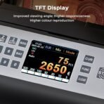 Bonvoisin Geldzählmaschine Scheine, Wertzählung für gemischte EUR-Banknoten mit UV/MG/IR-Falschgelderkennung, 1000 Stück/min, Professionell Banknotenzähler mit externem Display