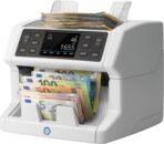 Safescan 2865-S Geldzählmaschine, Wertzählung für gemischte Banknoten - Banknotenzähler mit 7-facher Echtheitsprüfung - Geldzählmaschine mit mehrsprachiger Benutzeroberfläche