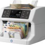 Safescan 2865-S Geldzählmaschine, Wertzählung für gemischte Banknoten - Banknotenzähler mit 7-facher Echtheitsprüfung - Geldzählmaschine mit mehrsprachiger Benutzeroberfläche