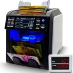 BEITZ BS-950A | NEUHEIT 2025 | Geldzählmaschine mit 2-Taschen-System | EZB-getestet | Wertzähler & Falschgeldprüfer (9-fach) | Banknotenzähler mit 2CIS-Technologie | Touch-Display | Updatefähig