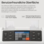 Safescan 2865-S Geldzählmaschine, Wertzählung für gemischte Banknoten - Banknotenzähler mit 7-facher Echtheitsprüfung - Geldzählmaschine mit mehrsprachiger Benutzeroberfläche