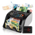 MV-300 Geldzählmaschine für gemischte Geldscheine Bundle mit Jubula MPR-1 | UV/MG/MT/IR/DD usw. | EUR USD GBP | Banknotenzähler | Geldzähler | Banknotenzählmaschine | Geldscheinzähler