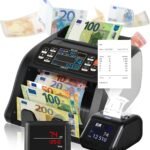 MV-300 Geldzählmaschine für gemischte Geldscheine Bundle mit Jubula MPR-1 | UV/MG/MT/IR/DD usw. | EUR USD GBP | Banknotenzähler | Geldzähler | Banknotenzählmaschine | Geldscheinzähler