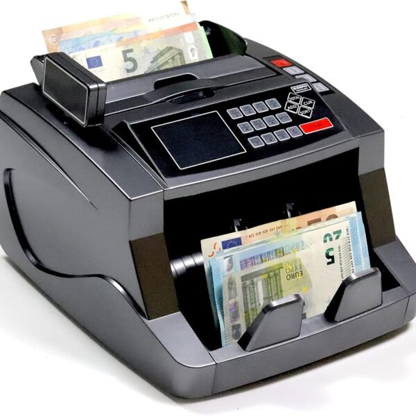 Geldzählmaschine VC-2200 | 3 Jahre Garantie | Versand & Support aus Deutschland | Für gemischte Euro-Scheine | Falschgeldprüfung UV IR MG | 1.000 Scheine/min